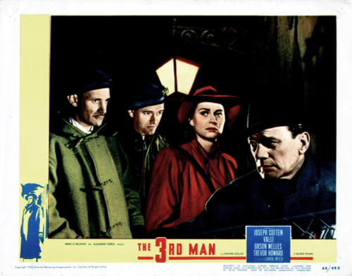 The Third Man From Left Trevor Howard Alida Valli Joseph Cotten 1949 Movie Poster Masterprint - Item # VAREVCMCDTHMAEC099H