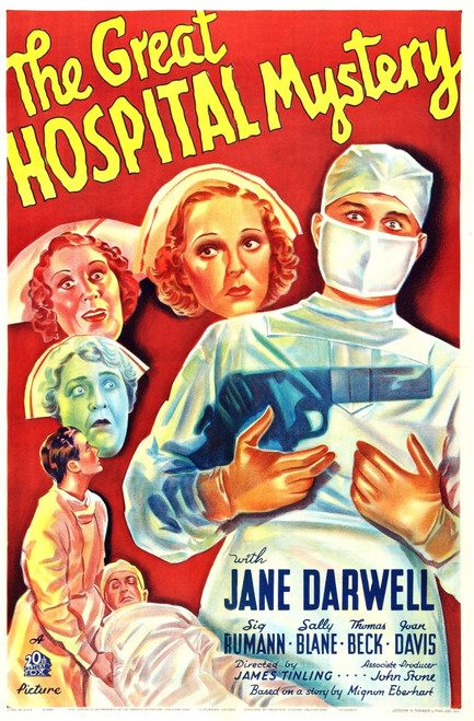 The Great Hospital Mystery U Movie Poster Masterprint - Item # VAREVCMCDGRHOFE002H