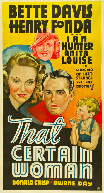 That Certain Woman From Left: Bette Davis Anita Louise Henry Fonda Dwayne Day 1937 Movie Poster Masterprint - Item # VAREVCMCDTHCEEC001H