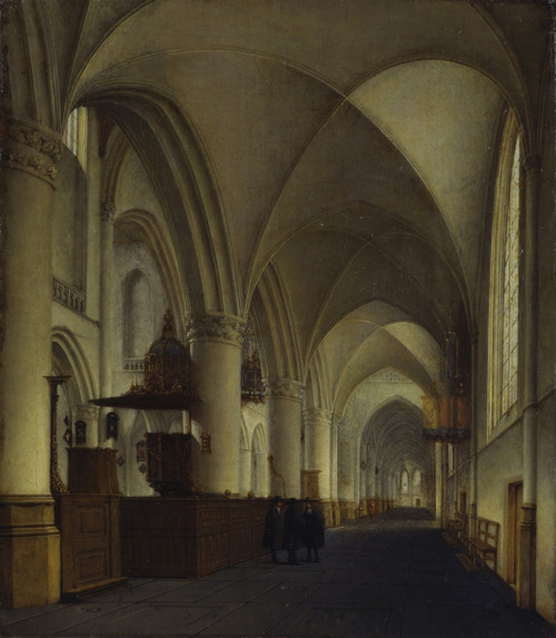 Interior Of The Church Of Saint Bavo Poster Print - Item # VAREVCMOND075VJ678H