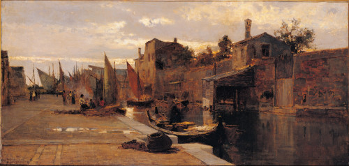 Canal Of The Venetian Lagoon Poster Print - Item # VAREVCMOND024VJ476H Canal Of The Venetian Lagoon Poster Print - Item # VAREVCMOND024VJ476H