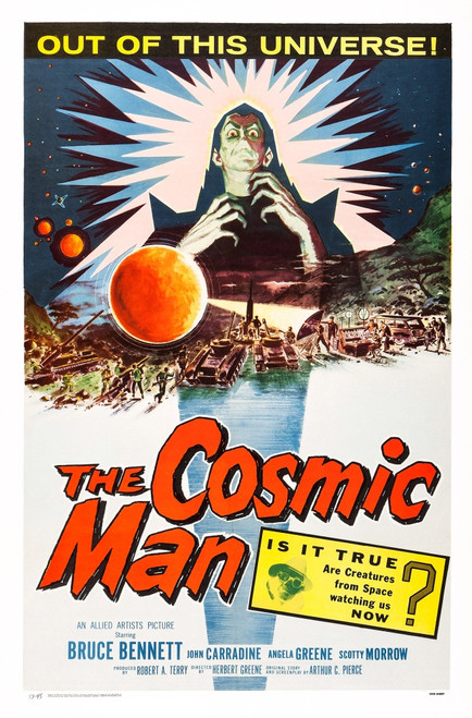 The Cosmic Man Us Poster Art 1959 Movie Poster Masterprint - Item # VAREVCMMDCOMAEC010H