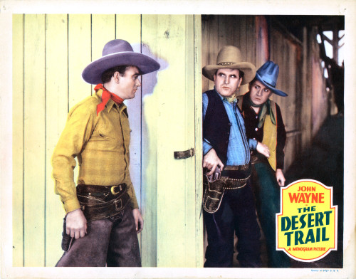 The Desert Trail Us Lobbycard John Wayne Paul Fix 1935 Movie Poster Masterprint - Item # VAREVCMSDDETREC002H