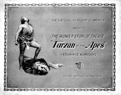 Tarzan Of The Apes Elmo Lincoln 1918 Movie Poster Masterprint - Item # VAREVCMSDTAOFEC074H