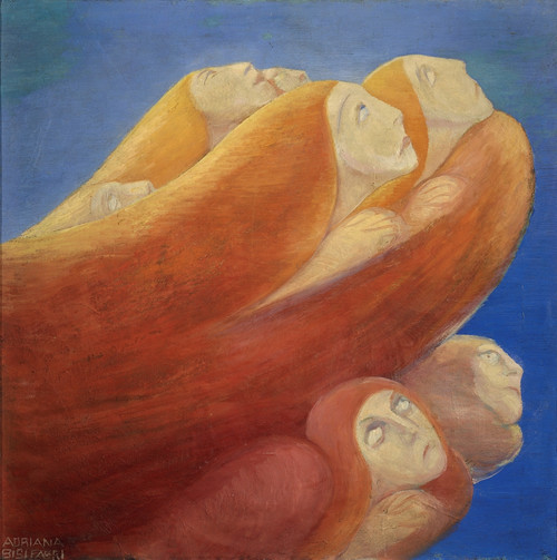 Bisi Fabbri Adriana Angels 1914 20Th Century Oil On Canvas Private Collection Everett CollectionMondadori Portfolio Poster Print - Item # VAREVCMOND036VJ166H