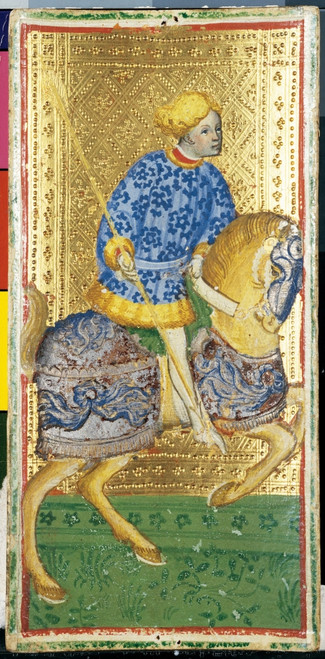 Bembo Bonifacio The Page Of Spades Tarot Cards 1420 - 1477 15Th