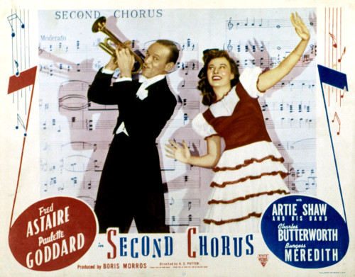 Second Chorus Fred Astaire Paulette Goddard 1940 Movie Poster Masterprint - Item # VAREVCMSDSECHEC008H