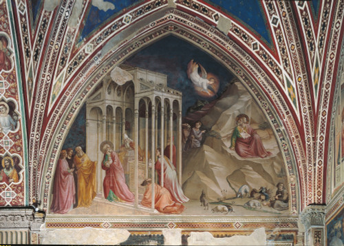 Joachim Expelled From The Temple And Annunciation To Joachim Poster Print - Item # VAREVCMOND029VJ941H