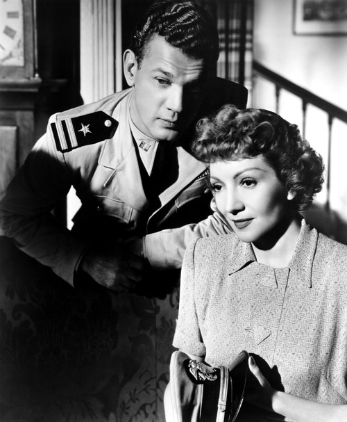 Since You Went Away From Left Joseph Cotten Claudette Colbert 1944 Photo Print - Item # VAREVCMBDSIYOEC063H