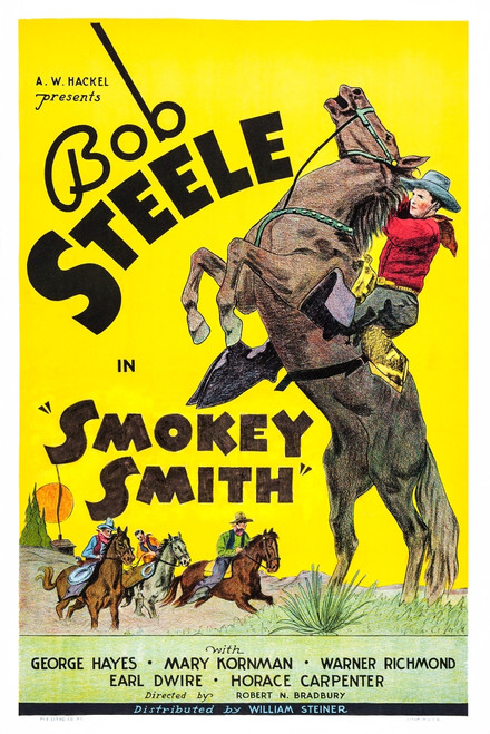 Smokey Smith Us Poster Art Bob Steele 1935 Movie Poster Masterprint - Item # VAREVCMCDSMSMEC004H