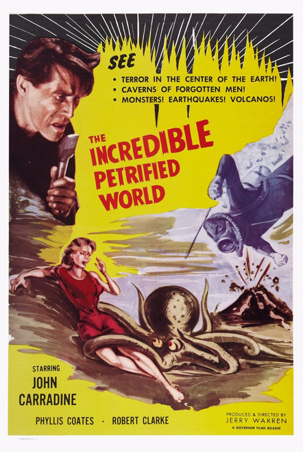 The Incredible Petrified World Poster 1957 Movie Poster Masterprint - Item # VAREVCM8DINPEEC001H