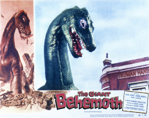The Giant Behemoth 1959 Movie Poster Masterprint - Item # VAREVCMSDGIBEEC001H