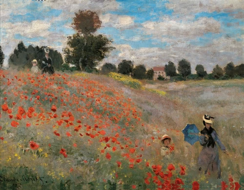 The Poppy Field Poster Print - Item # VAREVCMOND077VJ593H