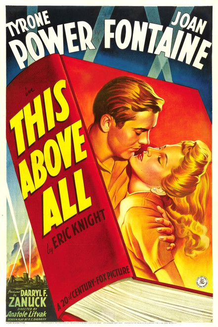 This Above All From Left: Tyrone Power Joan Fontaine 1942 Tm And Copyright ??20Th Century Fox Film Corp. All Rights Reserved./Courtesy Everett Collection Movie Poster Masterprint - Item # VAREVCMCDTHABFE001H