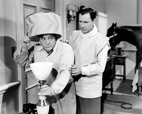It Ain'T Hay From Left: Lou Costello Bud Abbott 1943 Photo Print - Item # VAREVCMBDITAIEC006H