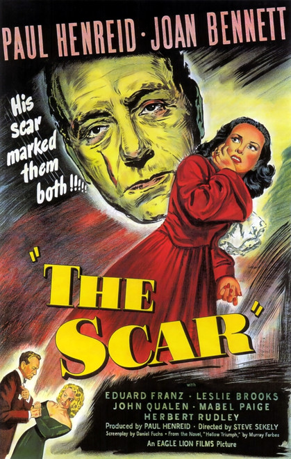 Hollow Triumph Paul Henreid Joan Bennett 1948. Movie Poster Masterprint - Item # VAREVCMCDHOTREC015H