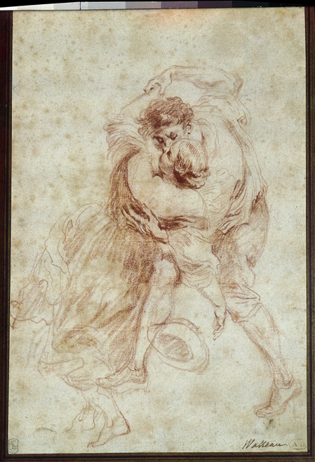 Jean Antoine Watteau French School Poster Print - Item # VAREVCCRLA004YF269H