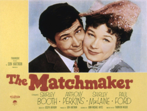 The Matchmaker Anthony Perkins Shirley Maclaine 1958 Movie Poster Masterprint - Item # VAREVCMSDMATCEC011H