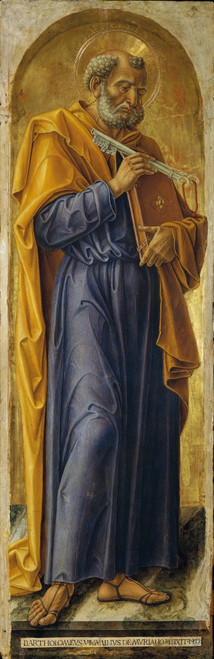 Polyptych With St Ambrose Blessing Poster Print - Item # VAREVCMOND029VJ402H
