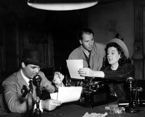 His Girl Friday Cary Grant Ralph Bellamy Rosalind Russell 1940 Photo Print - Item # VAREVCMBDHIGIEC006H