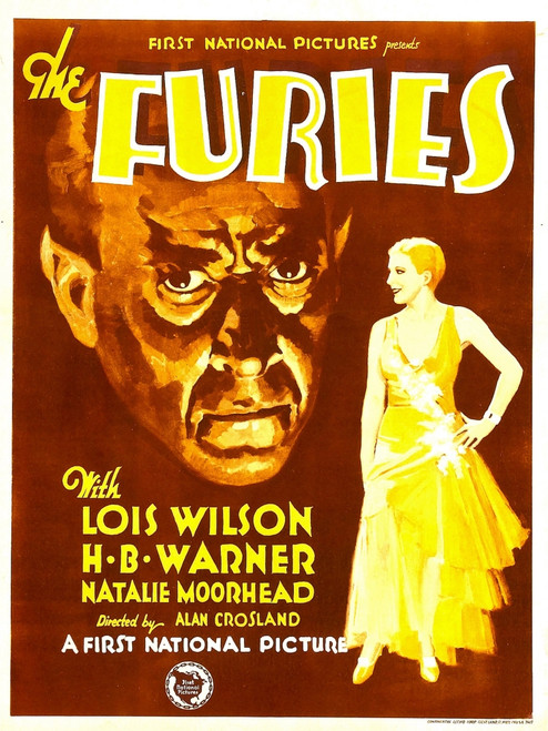 The Furies From Left: H.B. Warner Lois Wilson On Window Card 1930 Movie Poster Masterprint - Item # VAREVCMCDFURIEC001H