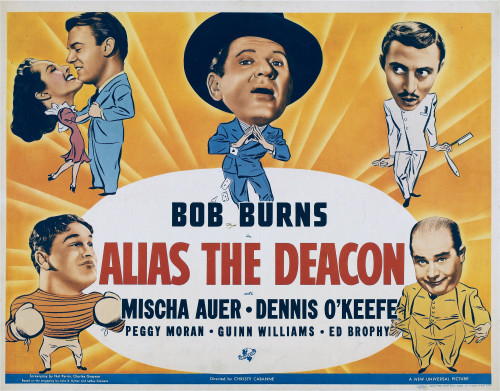 Alias The Deacon Us Lobbycard Clockwise From Center: Bob Burns Mischa Auer Ed Brophy Guinn Williams Peggy Moran Dennis O'Keefe 1940 Movie Poster Masterprint - Item # VAREVCMCDALTHEC152H