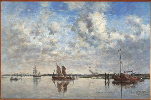 The Port Of Rotterdam Poster Print