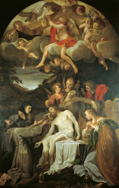 Lamentation Of Christ With Saints - Item # VAREVCMOND025VJ141H
