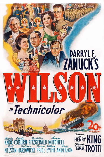 Wilson Us Poster Art Alexander Knox 1944 Movie Poster Masterprint - Item # VAREVCM4DWILSEC001H