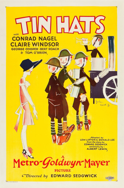 Tin Hats Us Poster Art 1926 Movie Poster Masterprint - Item # VAREVCMCDTIHAEC001H