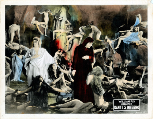 Dante'S Inferno Us Lobbycard 1924 Movie Poster Masterprint - Item # VAREVCMSDDAINEC001H