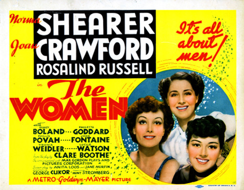 The Women From Left Joan Crawford Norma Shearer Rosalind Russell 1939 Movie Poster Masterprint - Item # VAREVCMCDWOMEEC069H