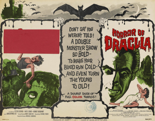 The Curse Of Frankenstein 1957 Horror Of Dracula 1958 Us Lobbycard Christopher Lee Movie Poster Masterprint - Item # VAREVCMCDCUOFEC149H