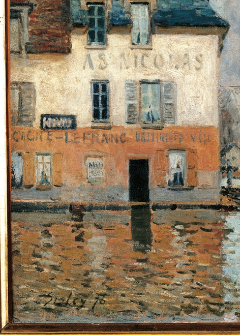 The Flood At Port Marly Poster Print - Item # VAREVCMOND024VJ255H