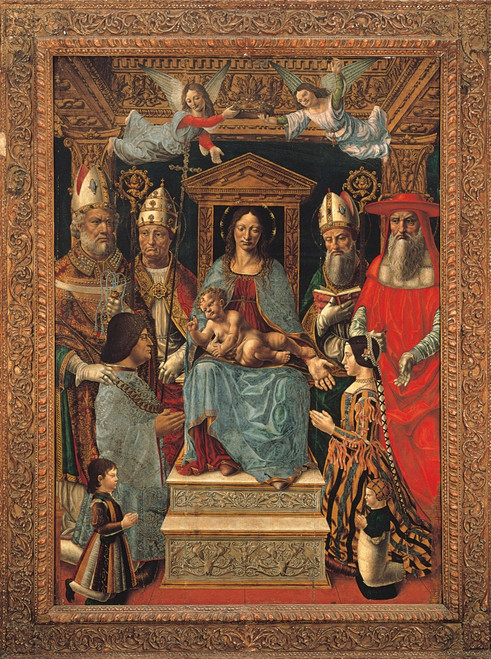 Sforzesca Altarpiece Poster Print - Item # VAREVCMOND025VJ905H