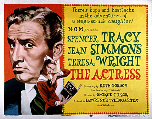 The Actress Spencer Tracy Jean Simmons 1953 Movie Poster Masterprint - Item # VAREVCMSDACTREC002H