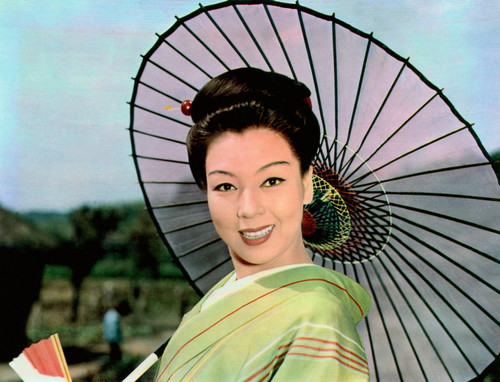 The Teahouse Of The August Moon Machiko Kyo 1956 Photo Print - Item # VAREVCM8DTEOFEC003H