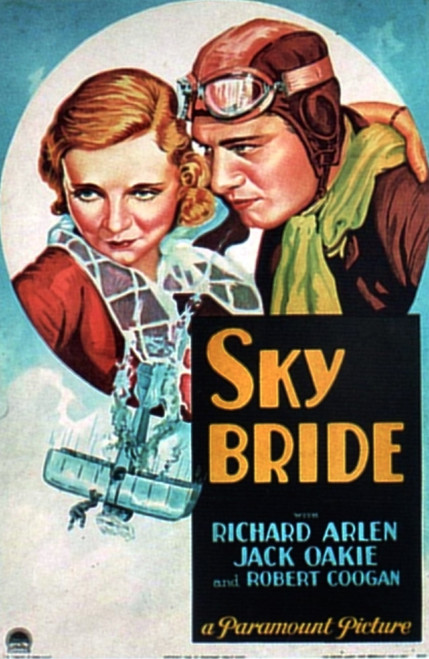 Sky Bride Us Poster Art From Left: Virginia Bruce Richard Arlen 1932 Movie Poster Masterprint - Item # VAREVCMCDSKBREC001H