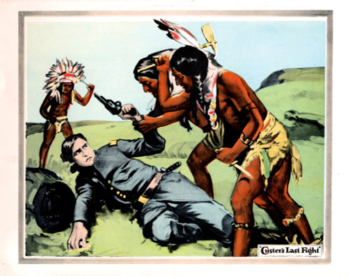 Custer'S Last Fight 1912 Movie Poster Masterprint - Item # VAREVCMCDCULAEC007H