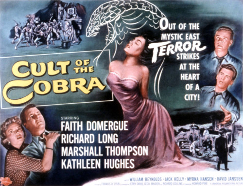 Cult Of The Cobra Marshall Thompson Kathleen Hughes Faith Domergue William Reynolds Jack Kelly 1955 Movie Poster Masterprint - Item # VAREVCMSDCUOFEC022H