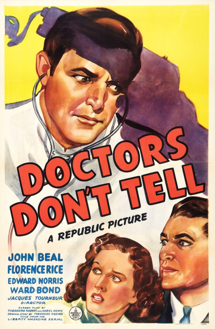 Doctors Don'T Tell Us Poster Bottom From Left: Florence Rice John Beal 1941 Movie Poster Masterprint - Item # VAREVCMCDDODOEC003H