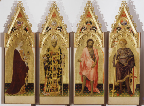 Gentile Di Niccol Known As Gentile Da Fabriano Quaratesi Polyptych 1425 15Th Century Panel Italy Tuscany Florence Uffizi Gallery Everett CollectionMondadori Portfolio Poster Print - Item # VAREVCMOND034VJ736H
