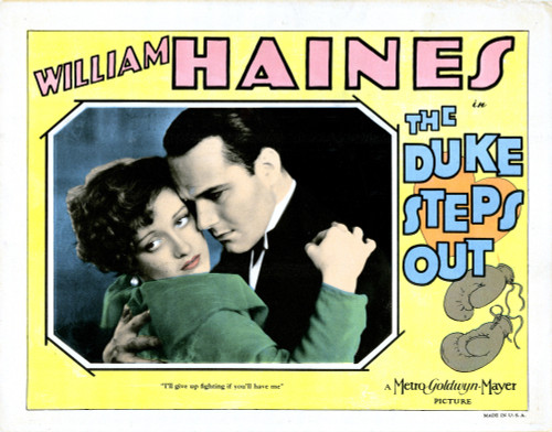The Duke Steps Out Us Lobbycard Joan Crawford William Haines 1929 Movie Poster Masterprint - Item # VAREVCMSDDUSTEC003H