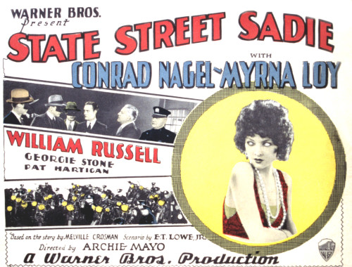 State Street Sadie Myrna Loy 1928 Movie Poster Masterprint - Item # VAREVCMSDSTSTEC021H