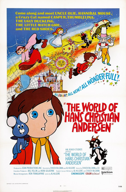 The World Of Hans Christian Andersen Us Poster Art 1971 Movie Poster Masterprint - Item # VAREVCMCDWOOFEC120H