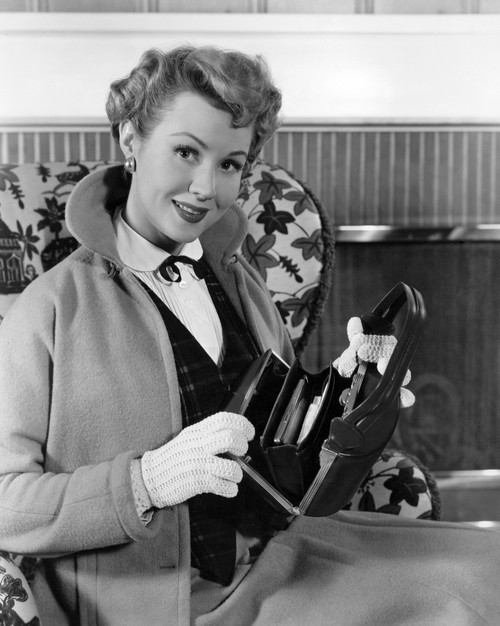 Virginia Mayo Warner Bros. Portrait 1950S Photo Print - Item # VAREVCPBDVIMAEC042H Virginia Mayo Warner Bros. Portrait 1950S Photo Print - Item # VAREVCPBDVIMAEC042H