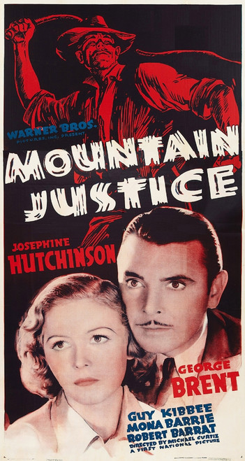 Mountain Justice Us Poster Art Top: Robert Barrat; Bottom From Left: Josephine Hutchinson George Brent 1937 Movie Poster Masterprint - Item # VAREVCMCDMOJUEC004H