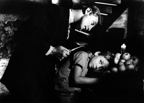 The Night Of The Hunter Robert Mitchum Billy Chapin 1955 Photo Print - Item # VAREVCMBDNIOFEC012H