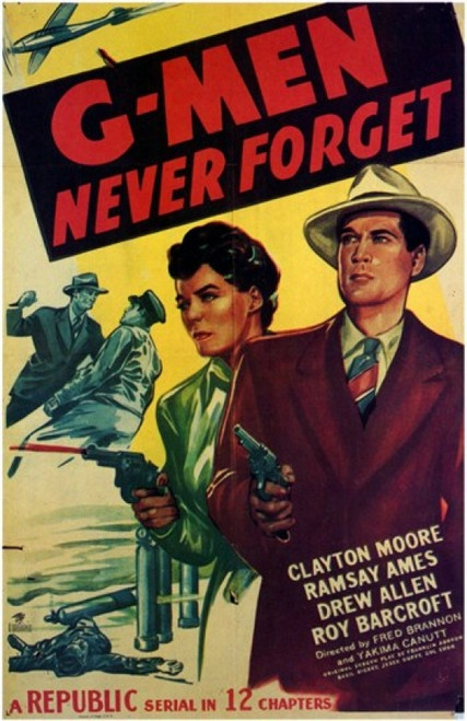 G-Men Never Forget Movie Poster (11 x 17) - Item # MOV202796