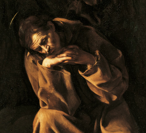 Saint Francis In Prayer Poster Print - Item # VAREVCMOND027VJ240H